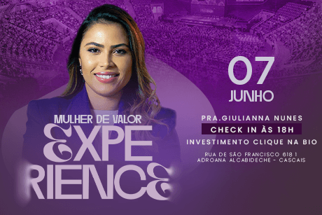 Mulher de Valor Experience Uma jornada imersiva que vai além do evento: um reencontro com sua verdadeira essência e valor.