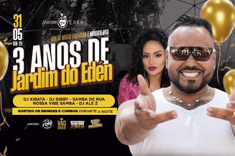 3 ANOS de Jardim do Edén