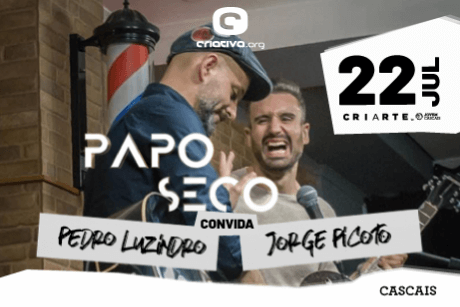 PAPO SECO convida PEDRO LUZINDRO + JORGE PICOTO