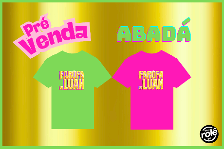 PRÉ VENDA - FAROFA DO LUAN