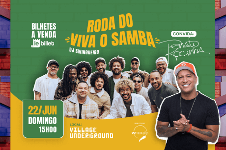 Viva o Samba Lisboa apresenta Renato da Rocinha no Village Underground
