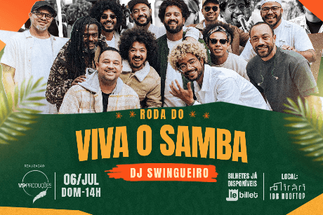Roda do Viva o Samba no IDB Rooftop by Mīrārī