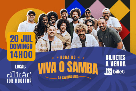 Roda do Viva o Samba no IDB Rooftop by Mīrārī