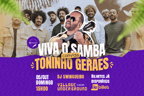 Roda do Viva o Samba convida Toninho Geraes Village Underground