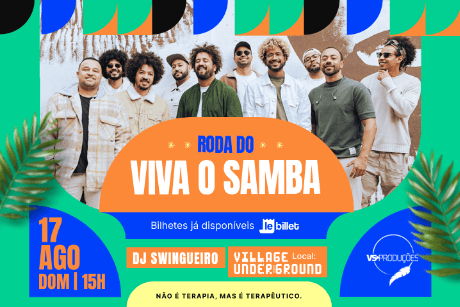 Roda do Viva o Samba no Village Underground Lisboa