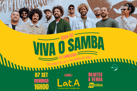 Roda do Viva o samba no LAT.A