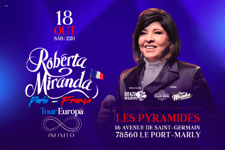 ROBERTA MIRANDA EM PARIS