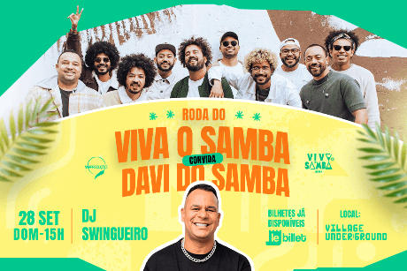 Roda do Viva o Samba convida Davi do Samba