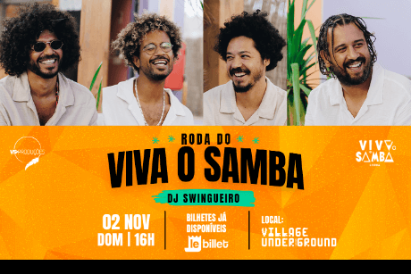 Roda do viva o Samba no Village Underground