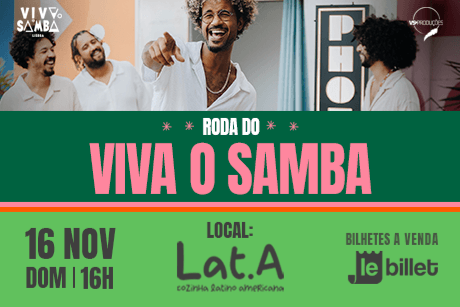 Roda do Viva o samba no LAT.A