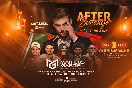 After Sertanejo Matheus Gabriel