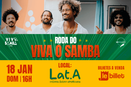 Roda do Viva o Samba no LAT.A
