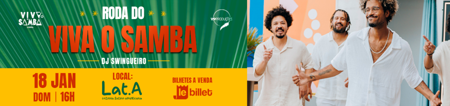 Roda do Viva o Samba no LAT.A