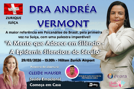 A Mente que Adoece em Silêncio - Dra Andréa Vermont Uma palestra necessária sobre a epidemia invisível do século