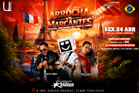 Arrocha vs Marcantes Especial aniversário do Cyber DJ Junior