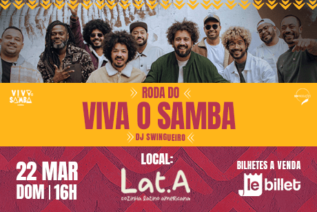 Roda do Viva o Samba no Lat.a