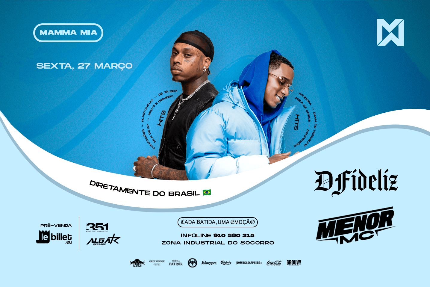 Menor MC & Dfideliz Uma noite de Funk e Trap Brasileiro com dois dos maiores nomes da nova geração