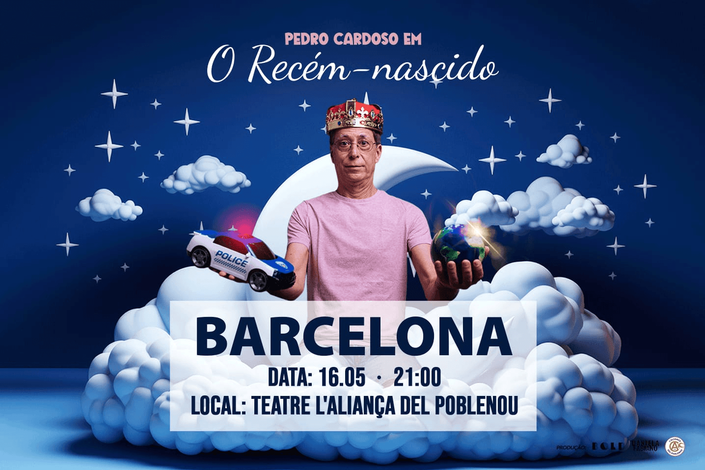 Pedro Cardoso em O Recém-Nascido