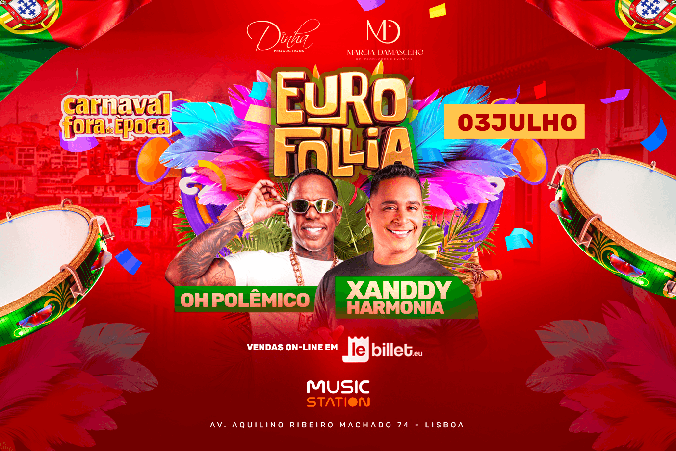 EUROFOLLIA 2026 Carnaval fora de época