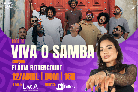 Roda do viva o Samba convida Flavia Bittencourt