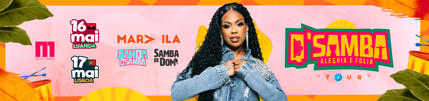 Tour Qsamba A maior experiencia de samba entre lisboa e luanda