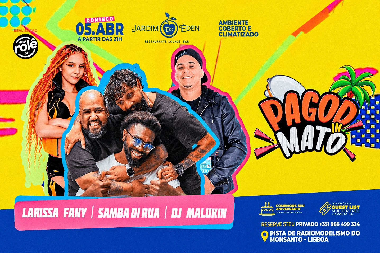 PAGODin Mato @seurole.pt O Melhor pagode de Lisboa.