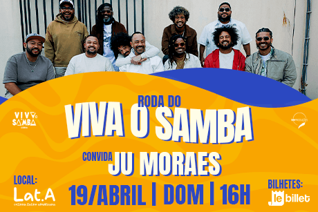 Roda do Viva o Samba convida Ju Moraes