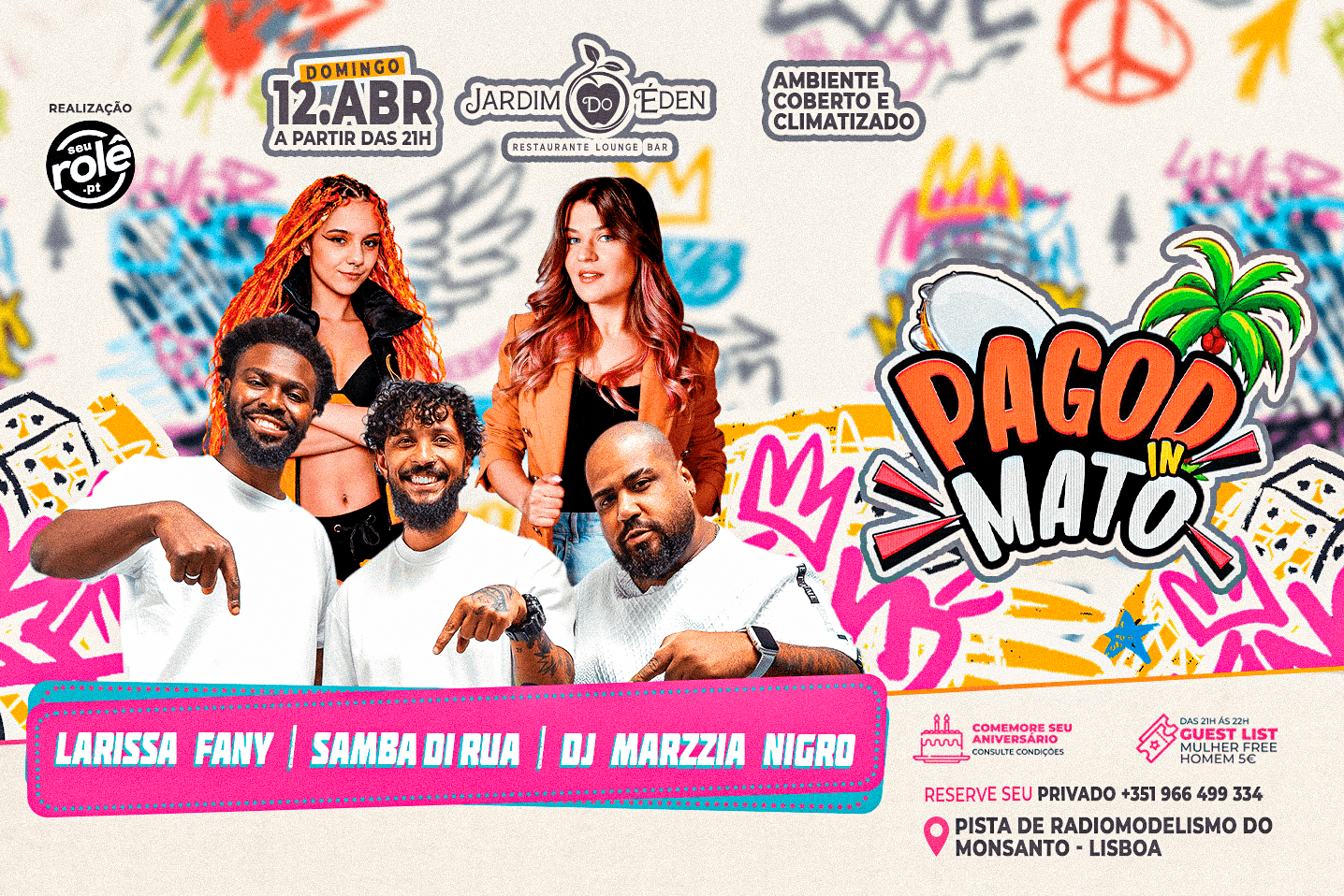 PAGODin Mato @seurole.pt O Melhor pagode de Lisboa.