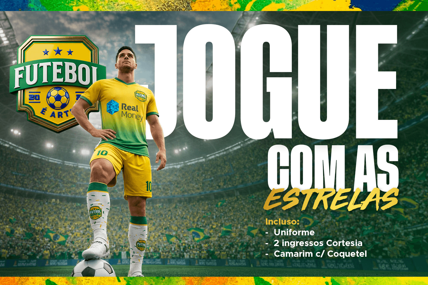 Jogue com as estrelas PORTO E seja uma também