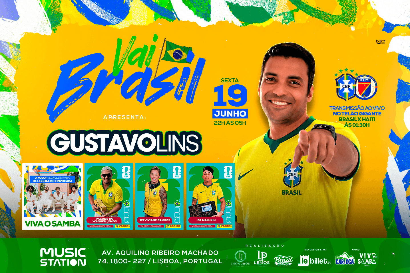 VAI BRASIL Com Gustavo Lins GUSTAVO LINS