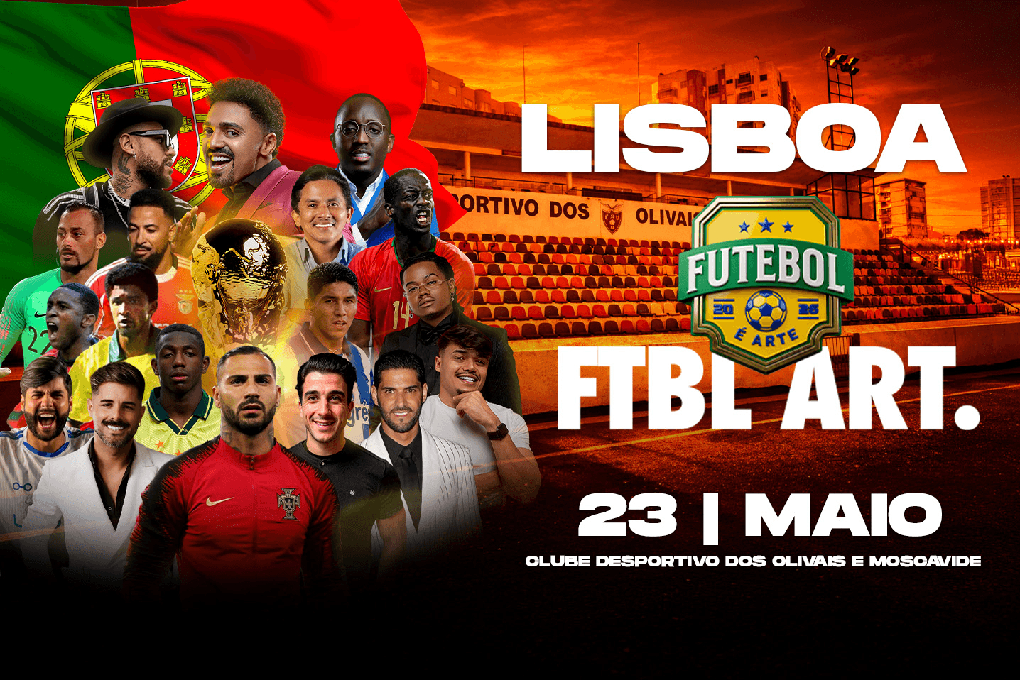 Futebol é Arte - LISBOA