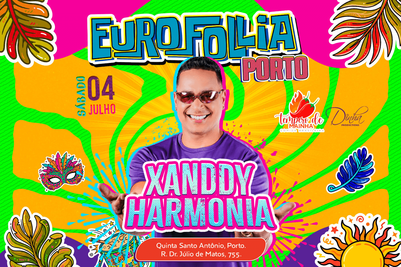 Eurofollia Porto 2026 Xanddy Harmonia