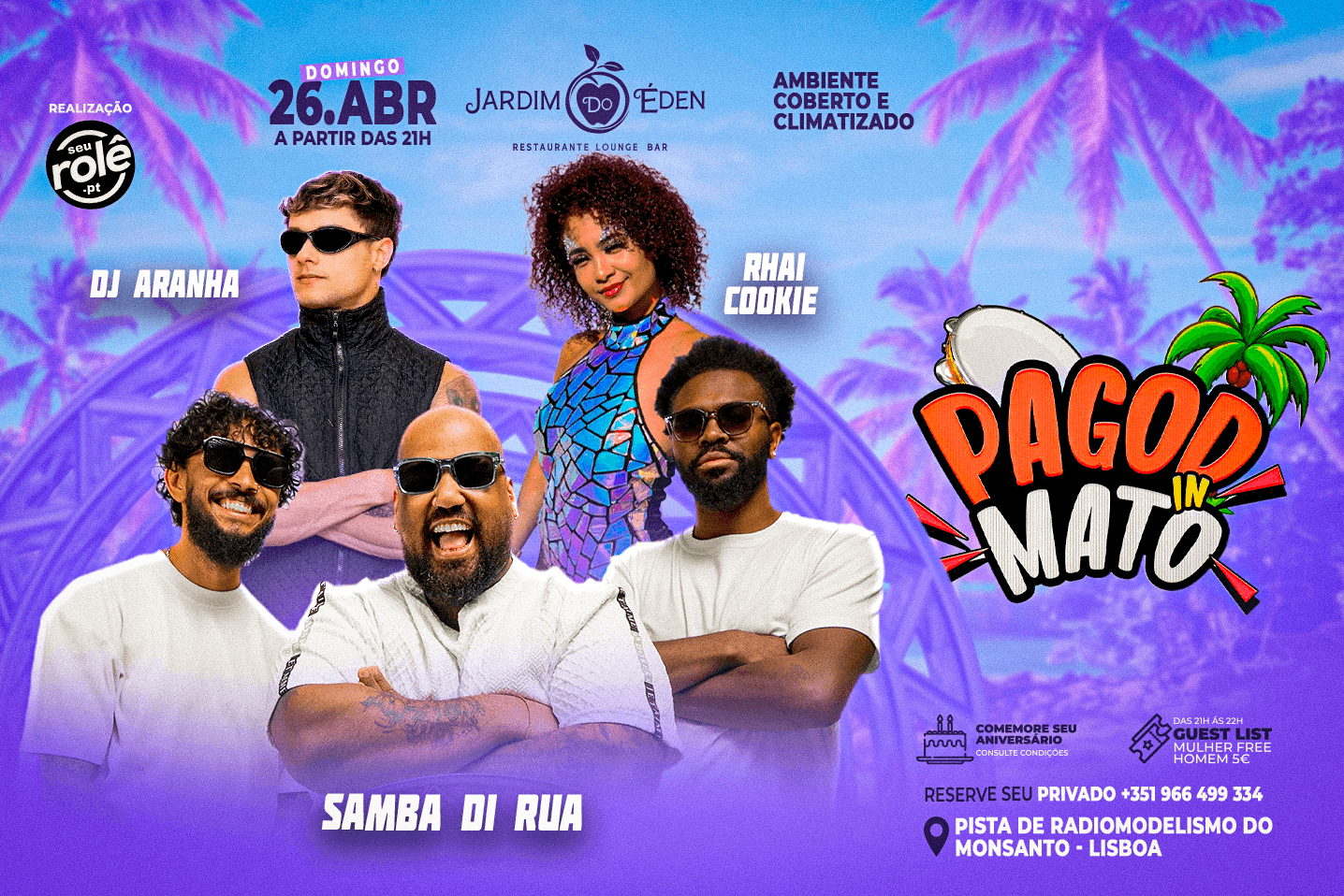 PAGODin Mato - @seurole.pt O melhor pagode de Lisboa.