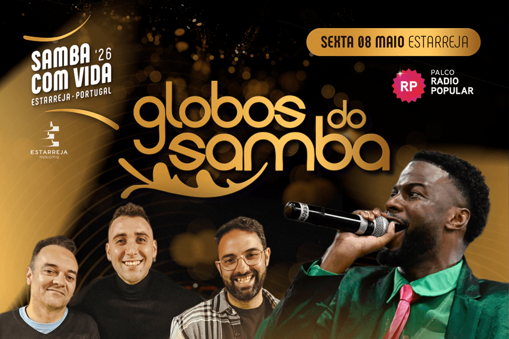 GLOBOS DO SAMBA 2026 Samba Com Vida 2026