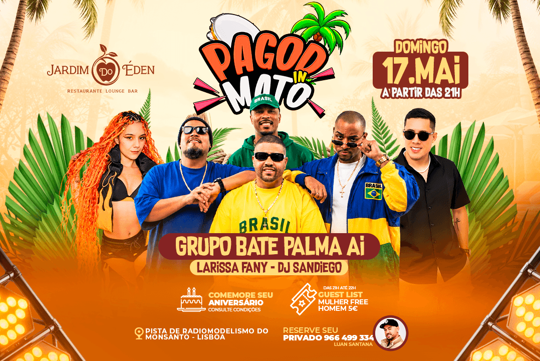 PAGODin Mato @seurole.pt O melhor Pagode de Lisboa!