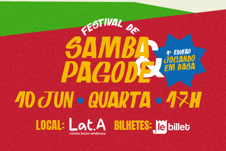 Festival de Samba e Pagode 1º edição Jogando em casa