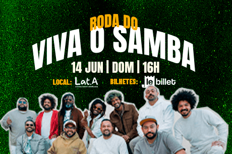 Roda do Viva o Samba no Lat.a