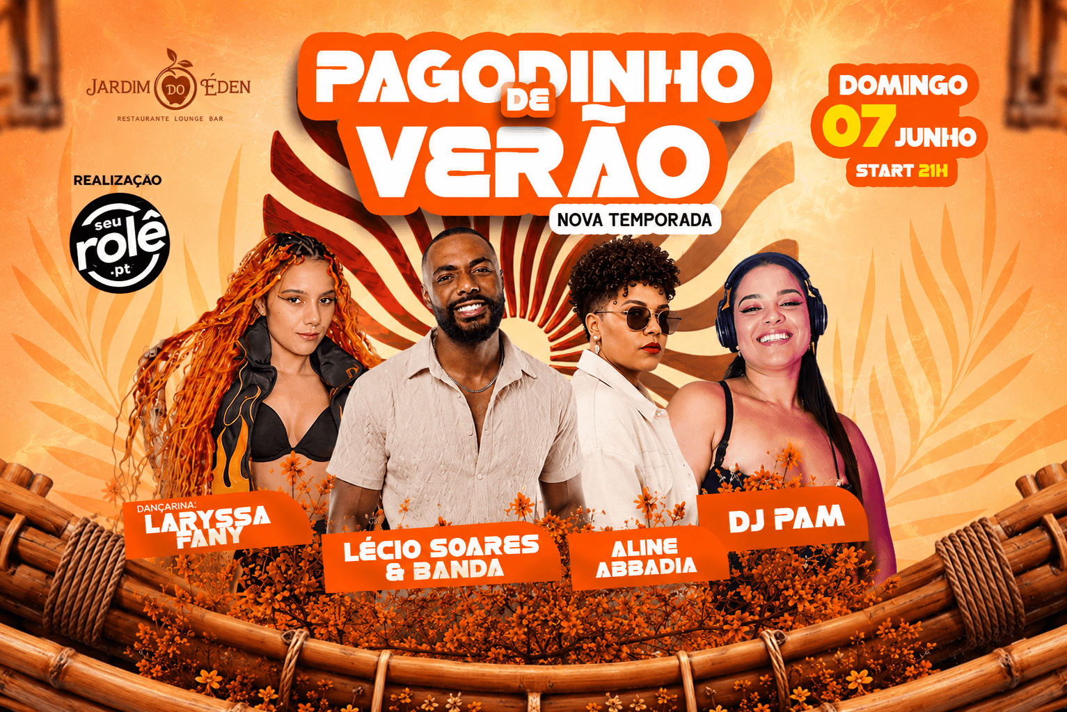 Pagodinho de Verão Temporada 2026! @seurole.pt