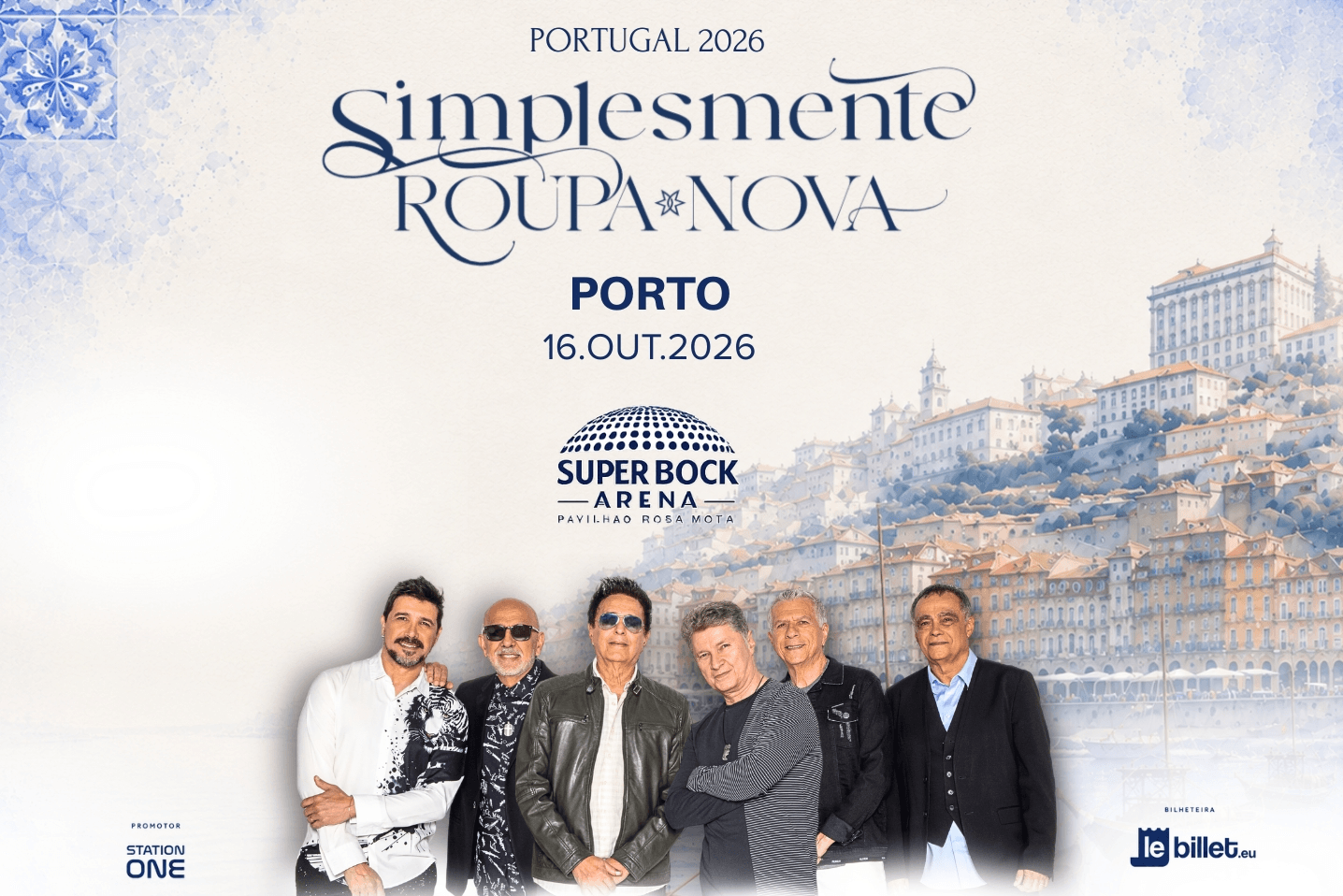 Simplesmente Roupa Nova Tour 2026 - Porto