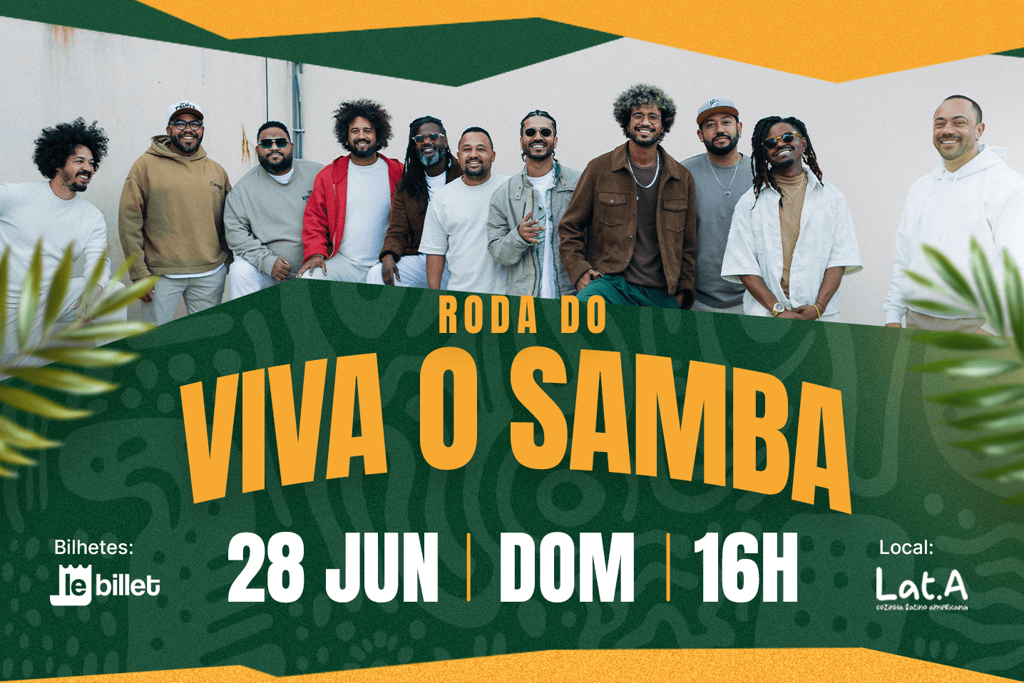 Roda do Viva o Samba no Lat.a