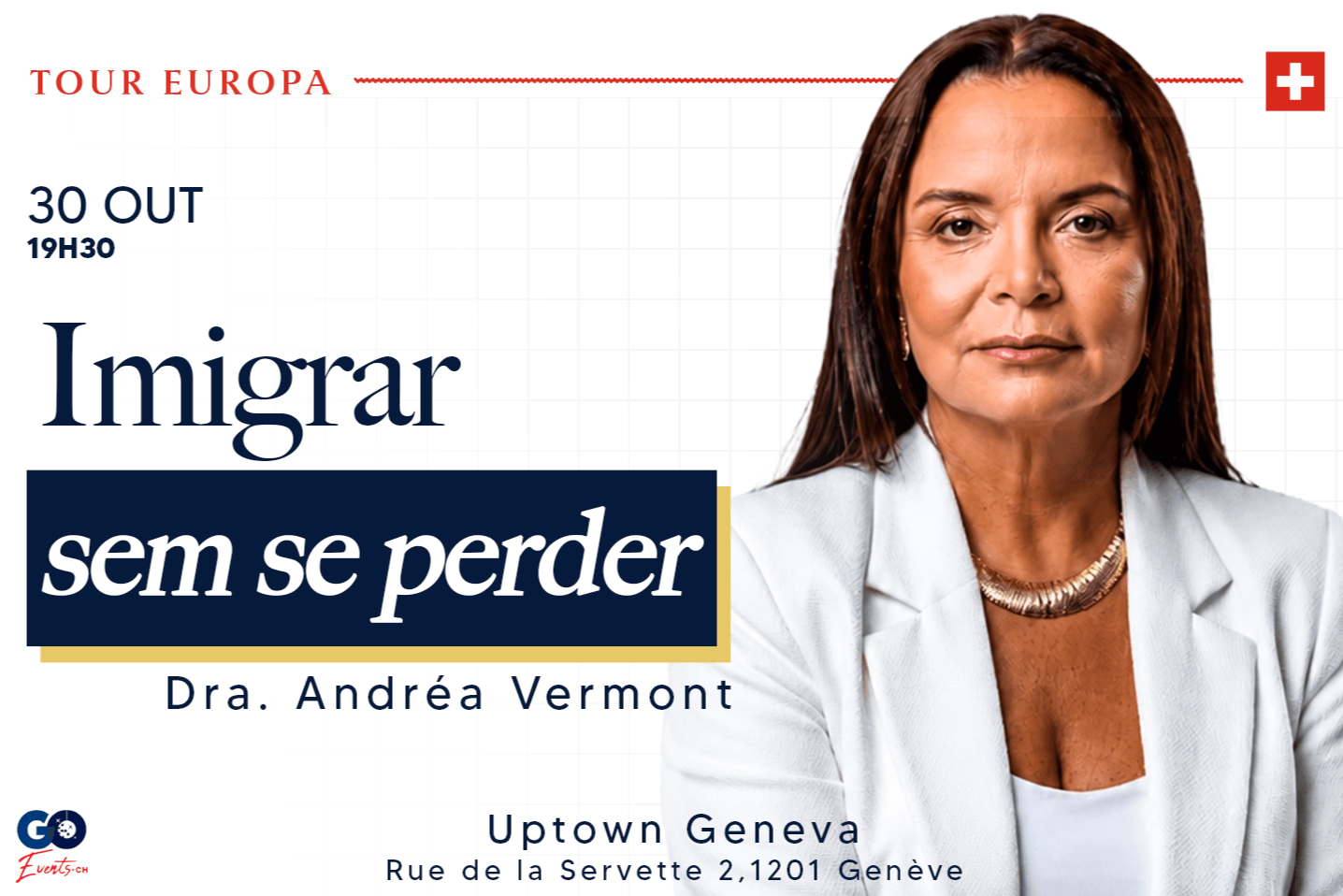 Imigrar Sem Se Perder Palestra com Dra. Andréa Vermont