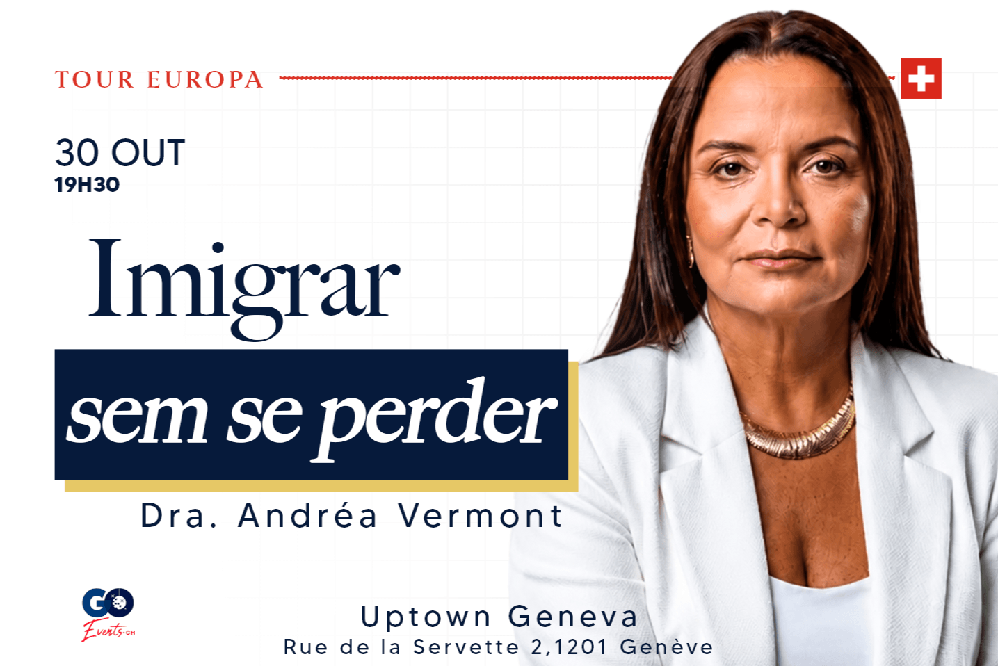 Imigrar Sem Se Perder Palestra com Dra. Andréa Vermont
