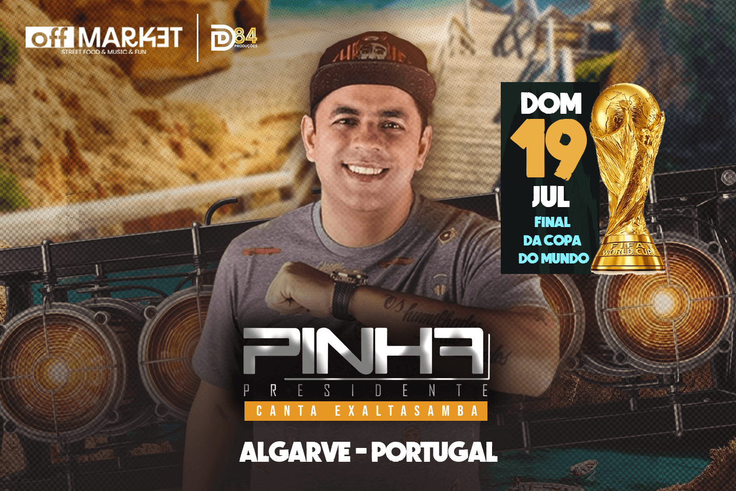 PINHA canta ExaltaSamba - FINAL DA COPA DO MUNDO
