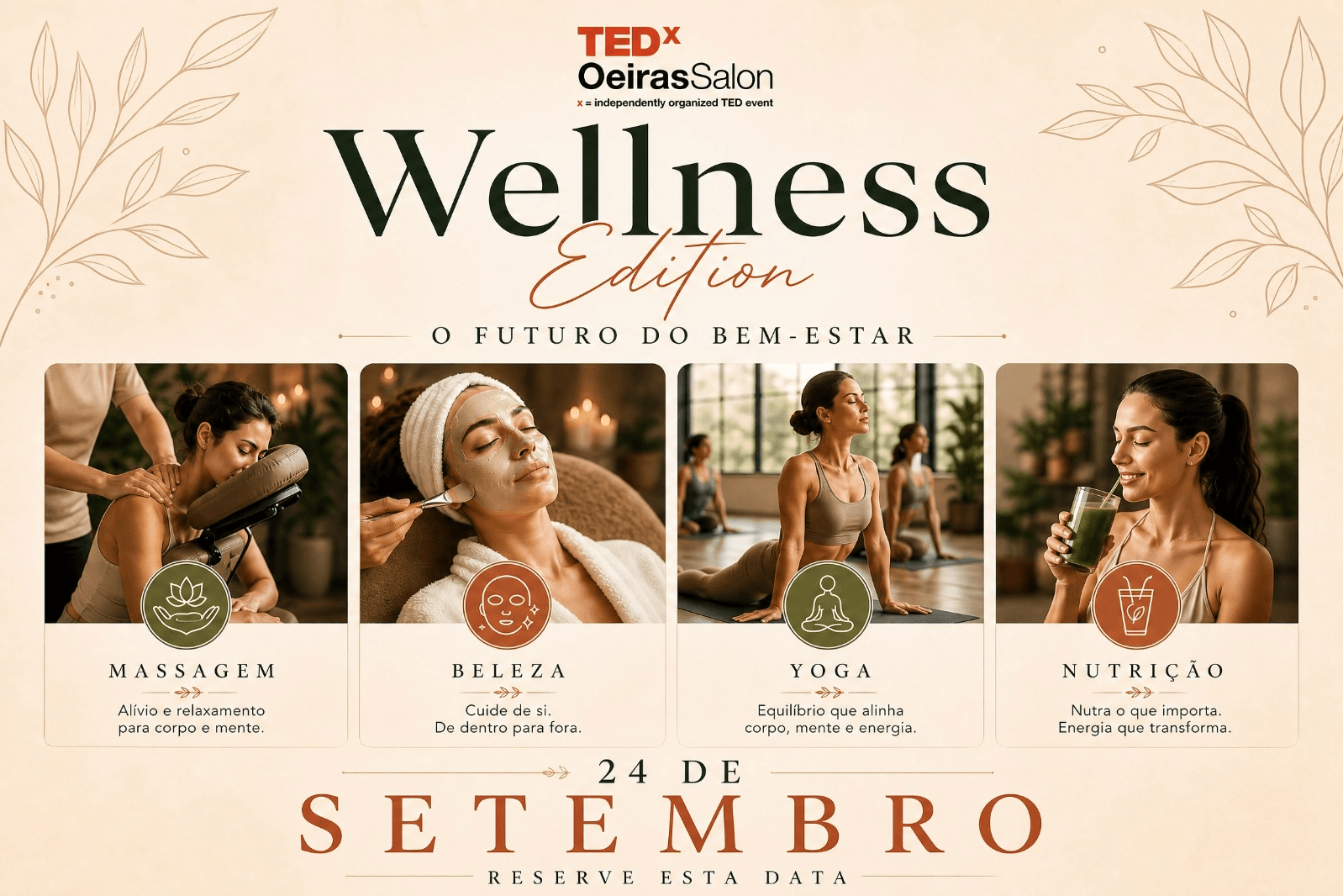 TEDx Oeiras Salon Wellness Edition
