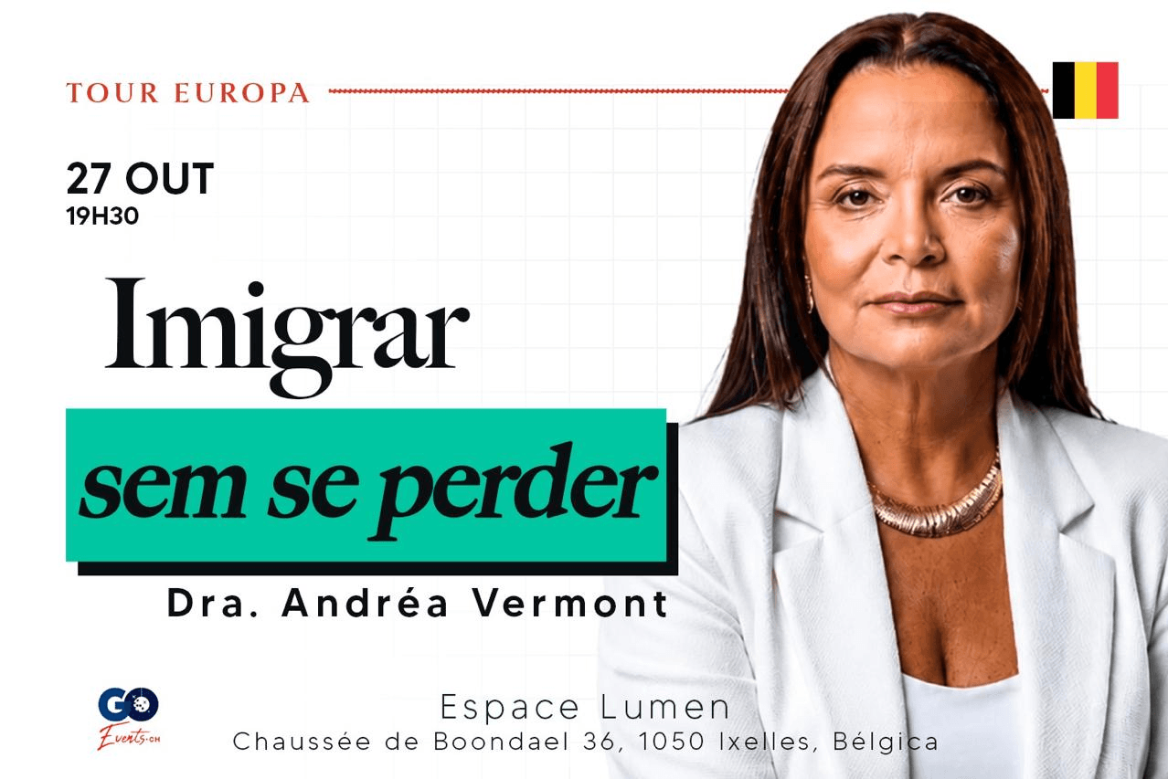 Imigrar Sem Se Perder Palestra com Dra. Andréa Vermont