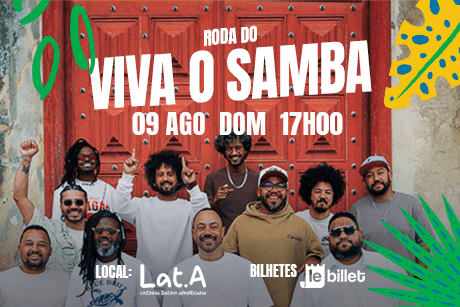 Roda do Viva o Samba no Lat.a