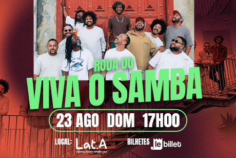 Roda do Viva o Samba no Lat.a