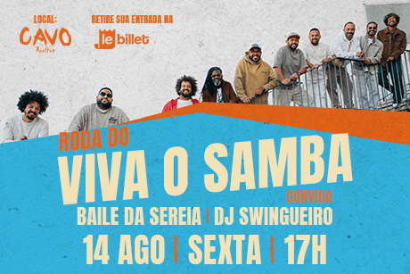 Roda do Viva o Samba no Lat.a