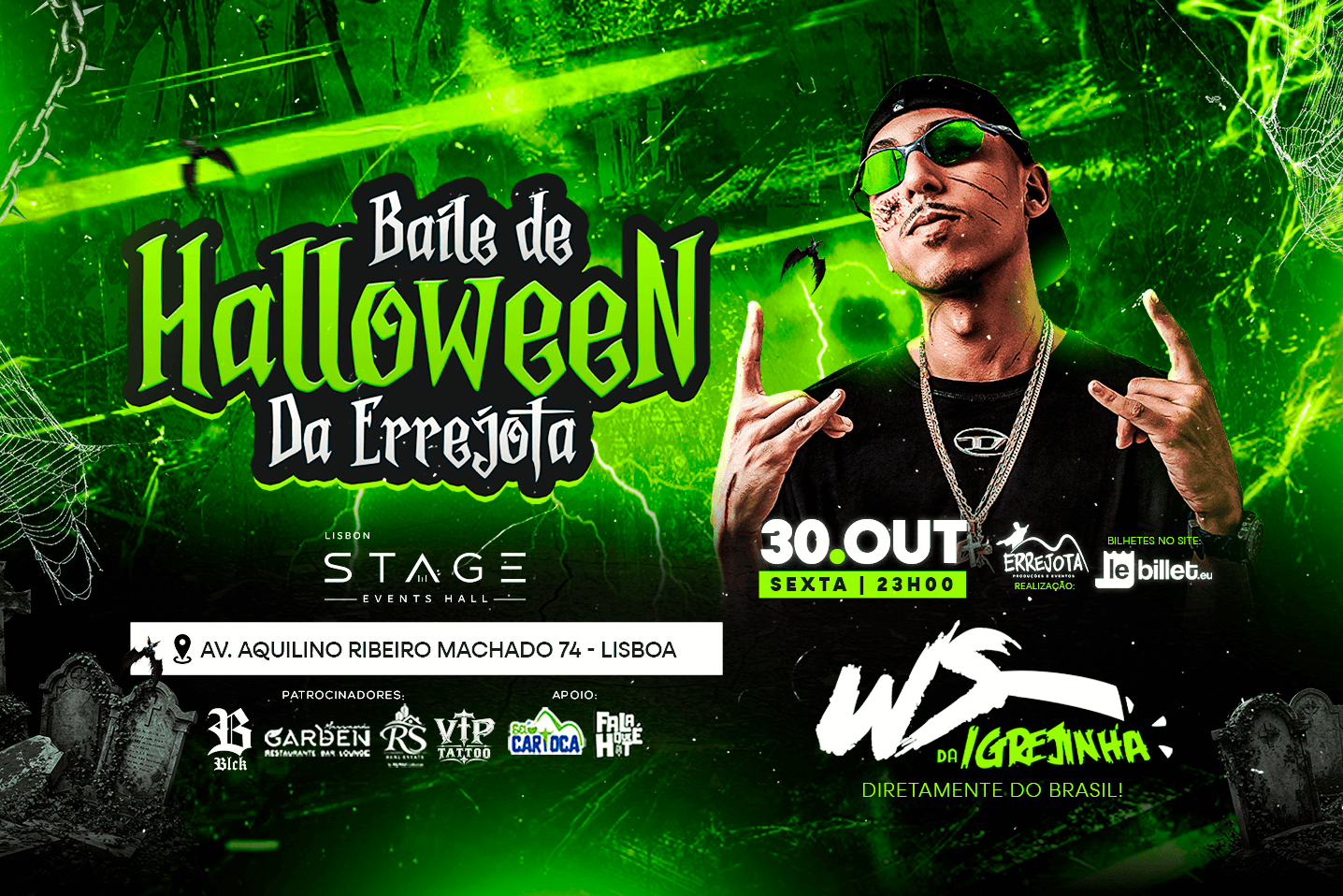 Baile de Halloween da errejota produções