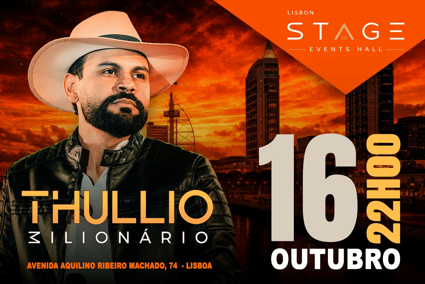 Thullio Milionario ao vivo em Lisboa